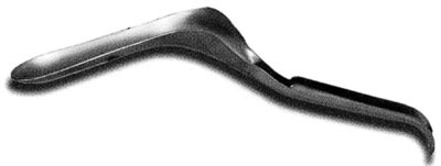 Post-Hysterectomy Vaginal Speculum, Large, 4 1/2" X 1 1/4" (11.4 Cm X 3.2 Cm) Blade